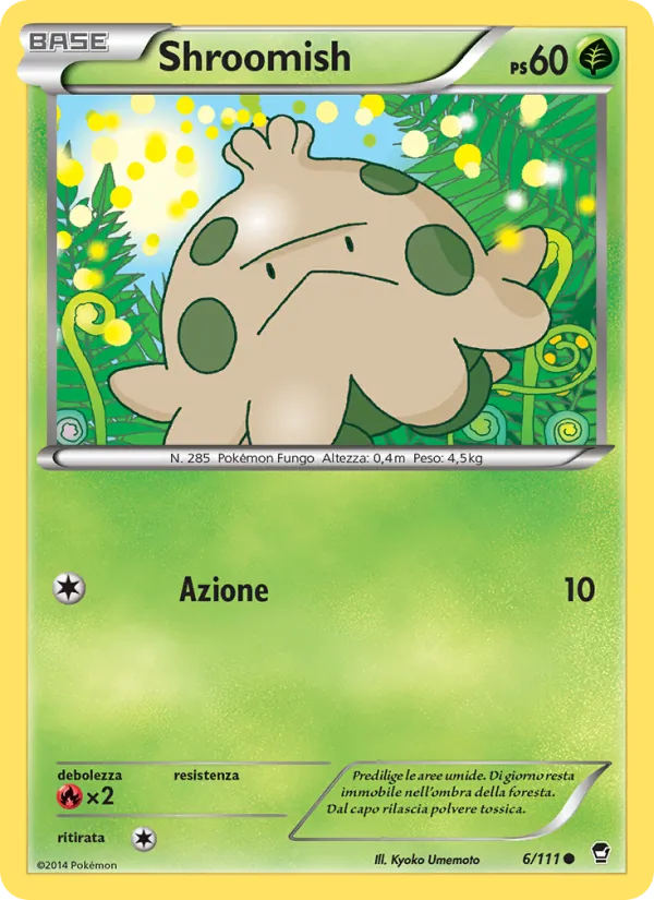 Shroomish Colpi Furiosi 6/111