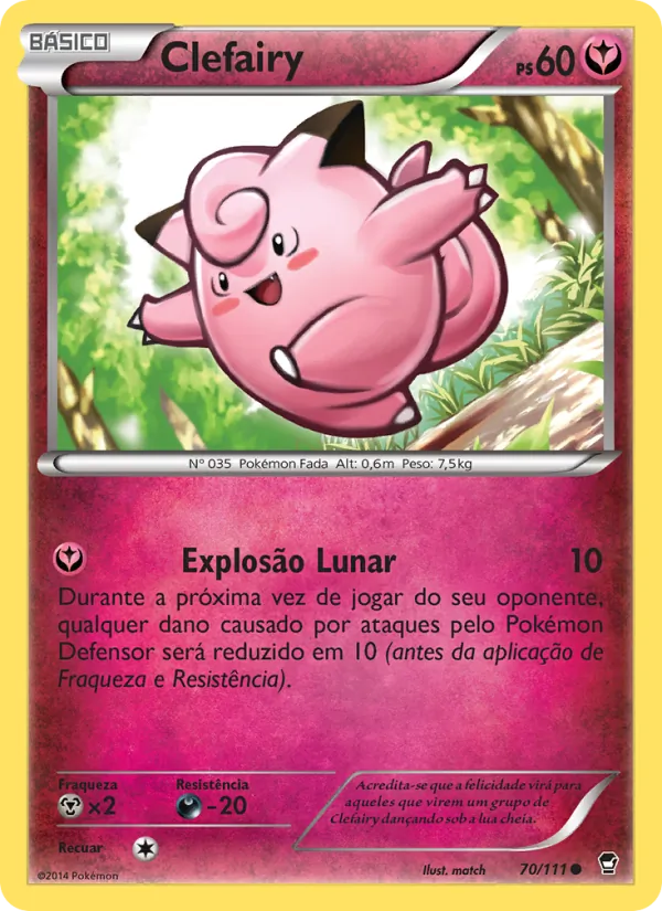 Clefairy Punhos Furiosos 70/111