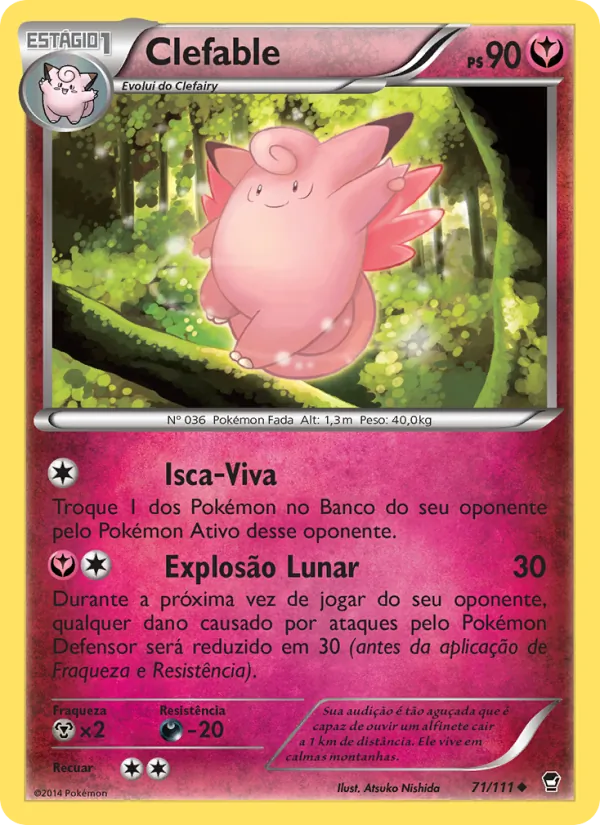 Clefable Punhos Furiosos 71/111