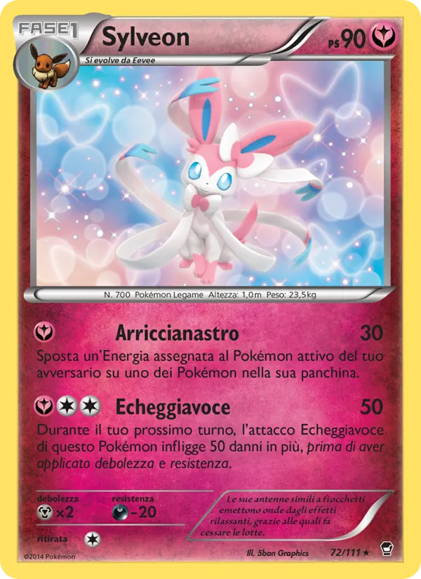 Sylveon Colpi Furiosi 72/111