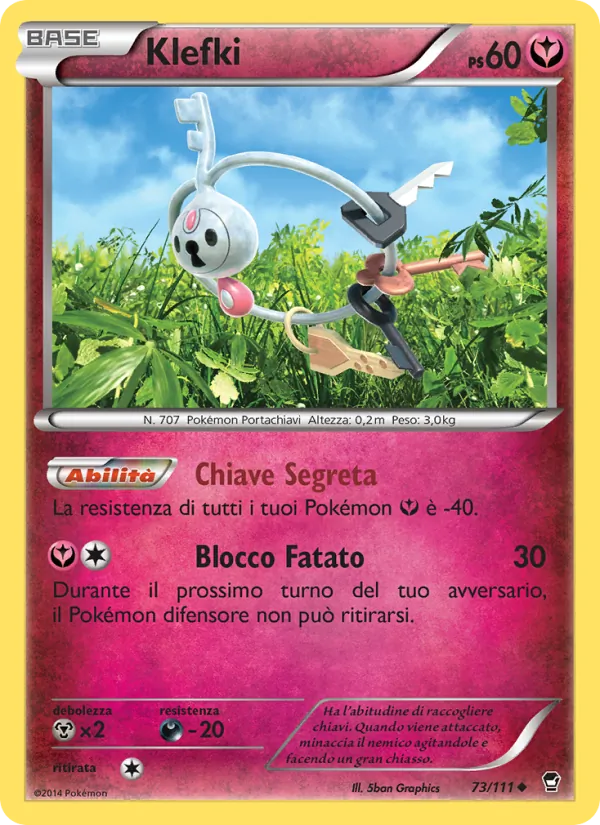Klefki Colpi Furiosi 73/111