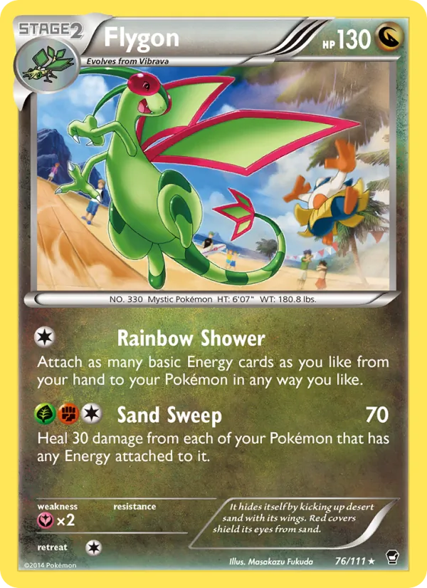 Flygon Furious Fists 76/111