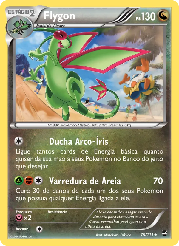 Flygon Punhos Furiosos 76/111