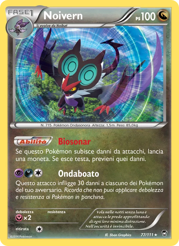 Noivern Colpi Furiosi 77/111