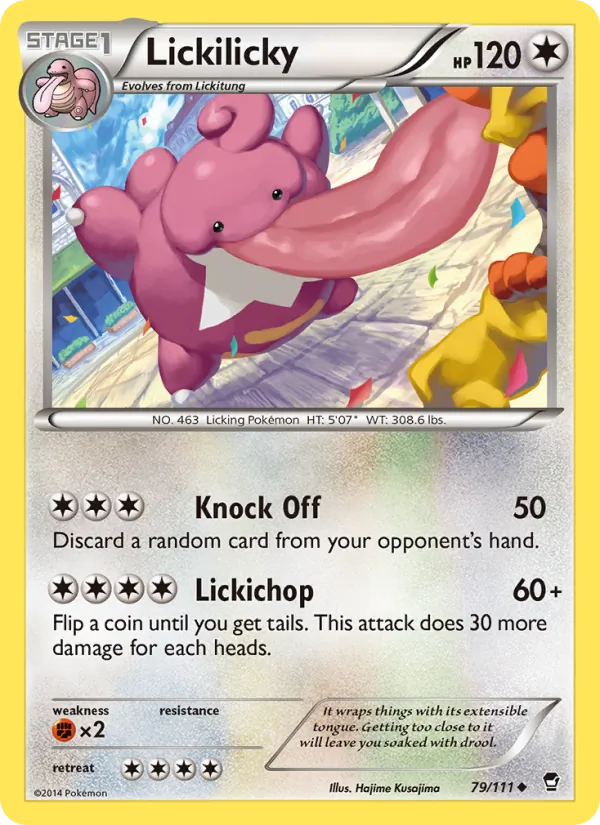 Lickilicky Furious Fists 79/111
