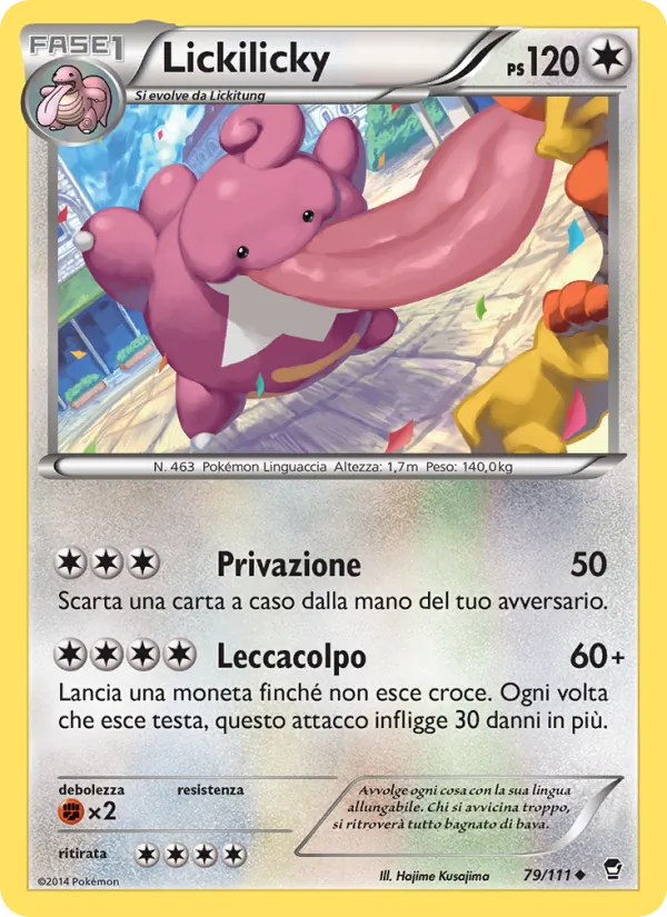 Lickilicky Colpi Furiosi 79/111