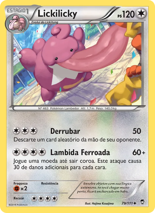 Lickilicky Punhos Furiosos 79/111