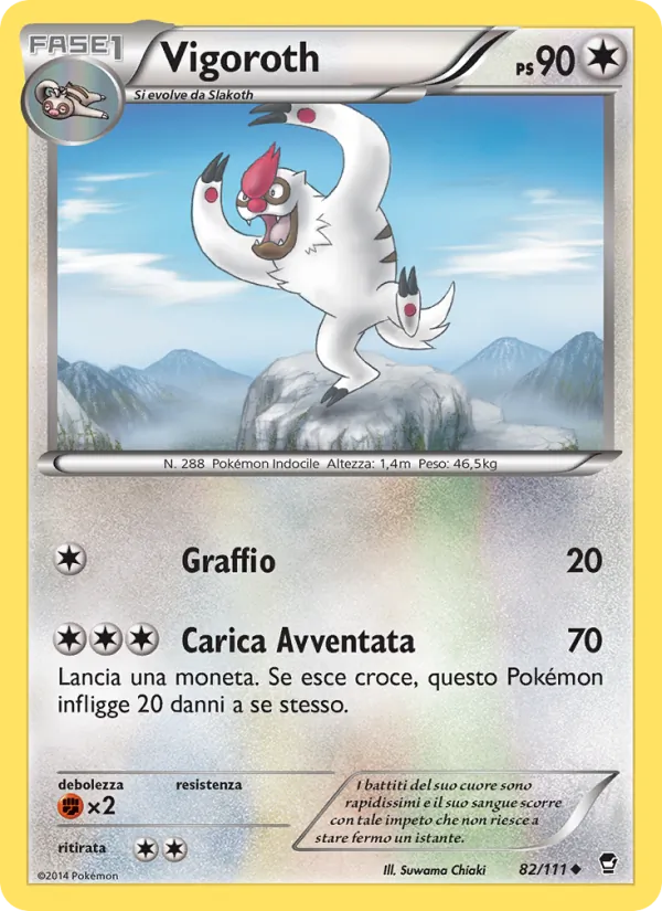 Vigoroth Colpi Furiosi 82/111