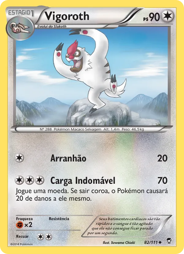 Vigoroth Punhos Furiosos 82/111