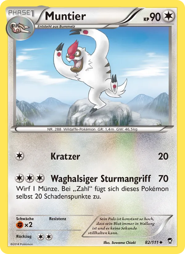 Muntier Fliegende Fäuste 82/111