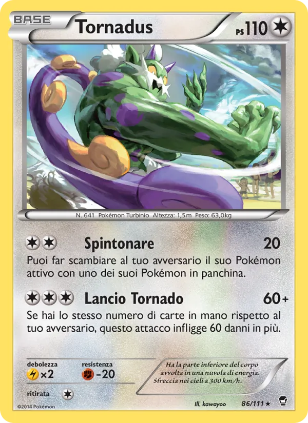 Tornadus Colpi Furiosi 86/111