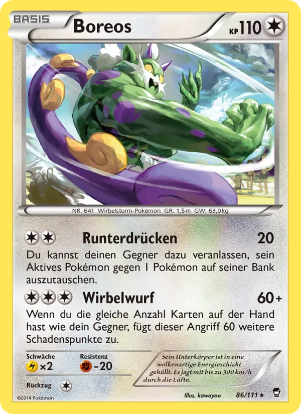 Boreos Fliegende Fäuste 86/111