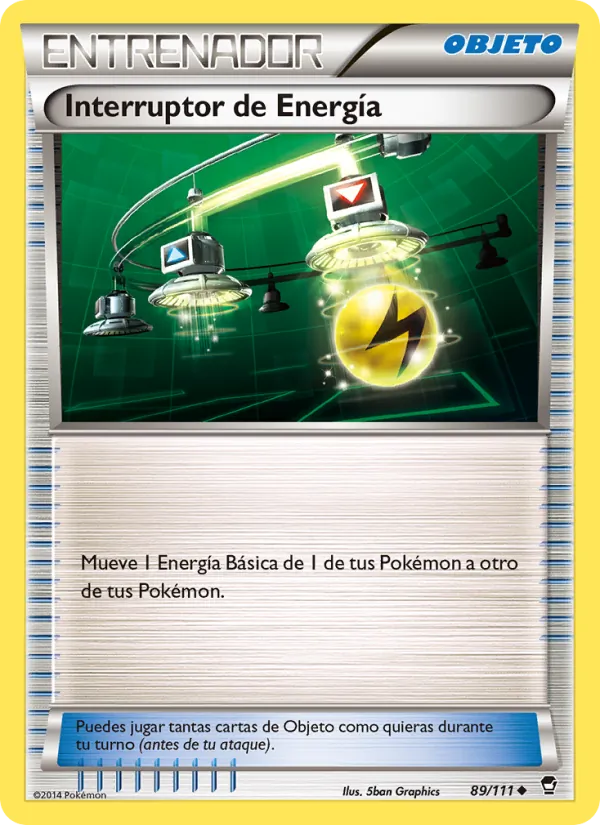 Interruptor de Energía Puños Furiosos 89/111