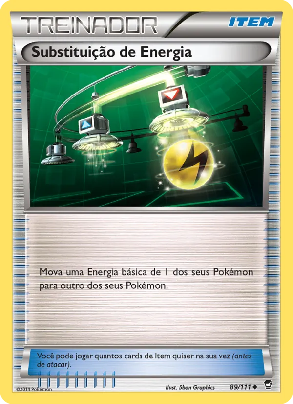 Substituição de Energia Punhos Furiosos 89/111