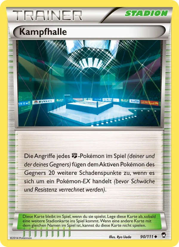 Kampfhalle Fliegende Fäuste 90/111