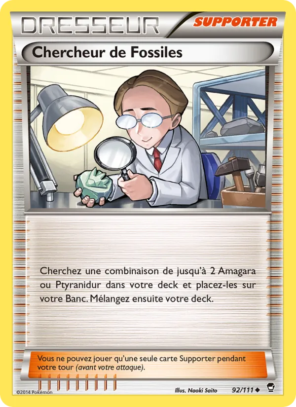 Chercheur de Fossiles Poings Furieux 92/111
