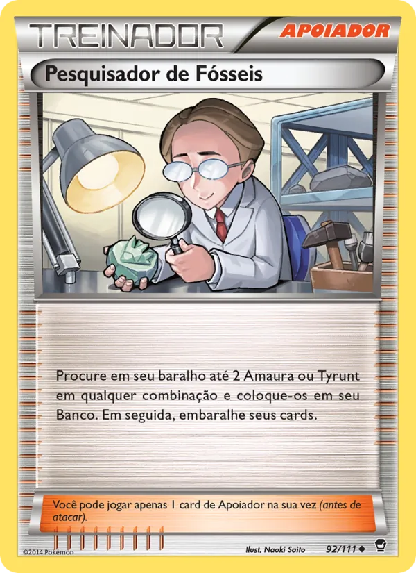 Pesquisador de Fósseis Punhos Furiosos 92/111