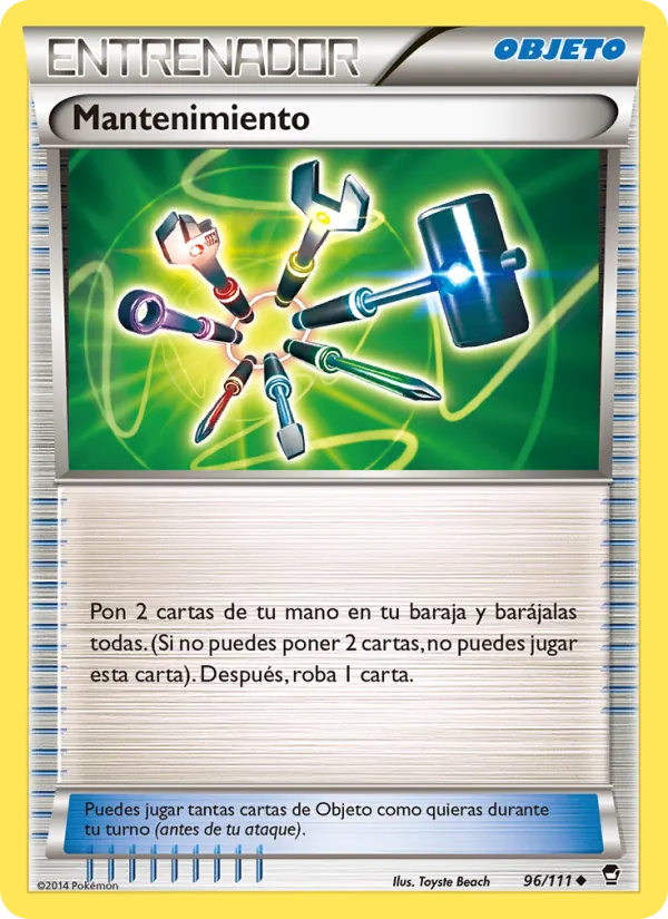 Mantenimiento Puños Furiosos 96/111