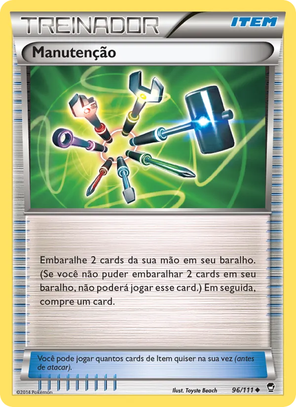 Manutenção Punhos Furiosos 96/111