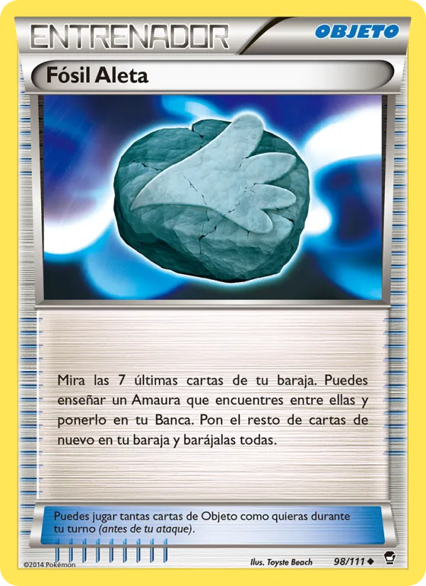 Fósil Aleta Puños Furiosos 98/111