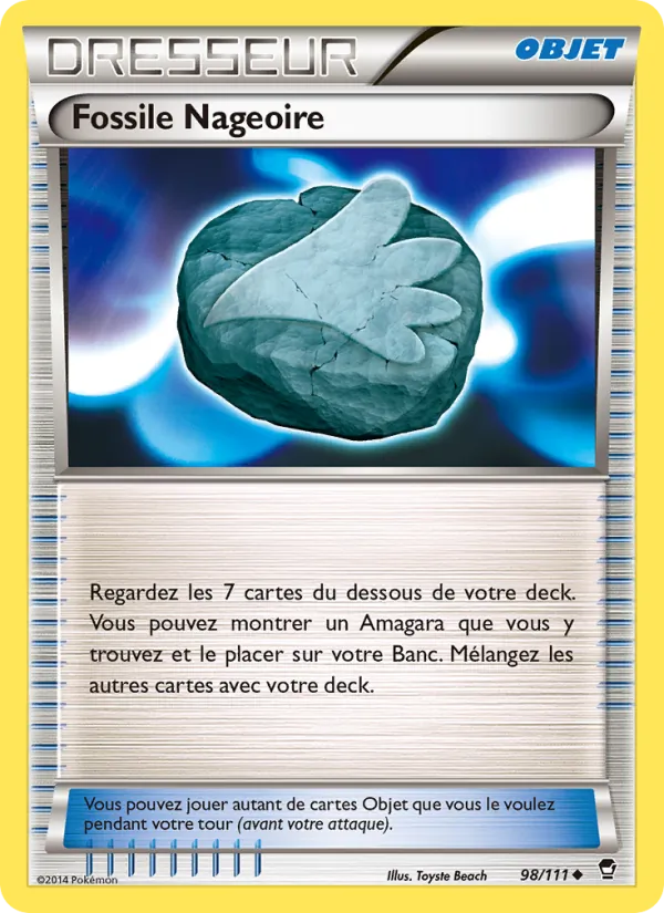 Fossile Nageoire Poings Furieux 98/111