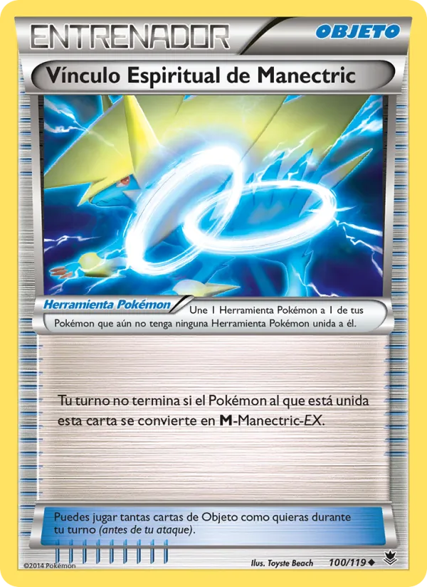Vínculo Espiritual de Manectric Fuerzas Fantasmales 100/119