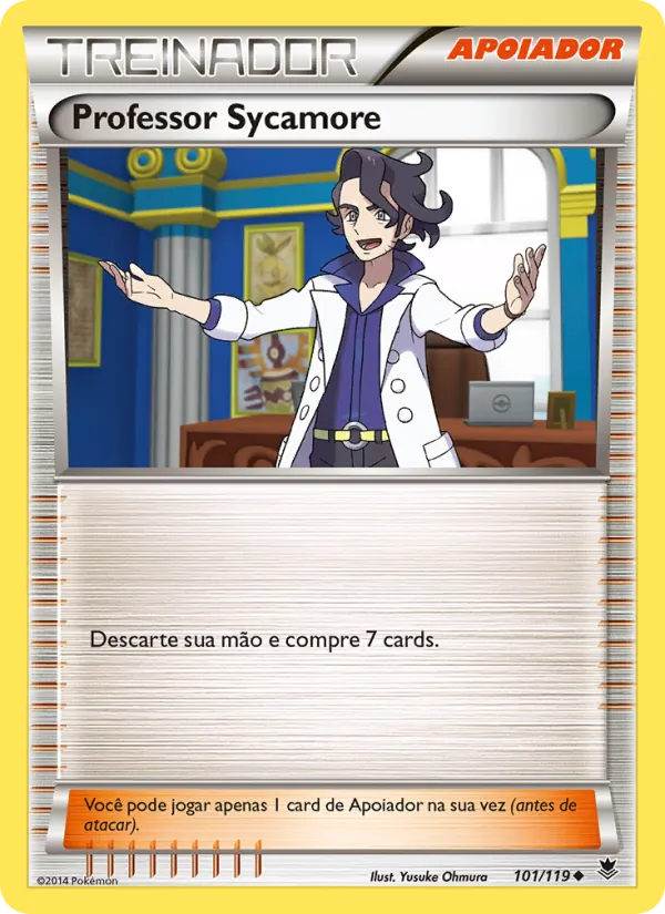 Professor Sycamore Força Fantasma 101/119