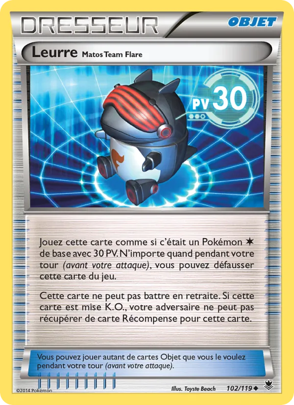 Leurre Matos Team Flare Vigueur Spectrale 102/119