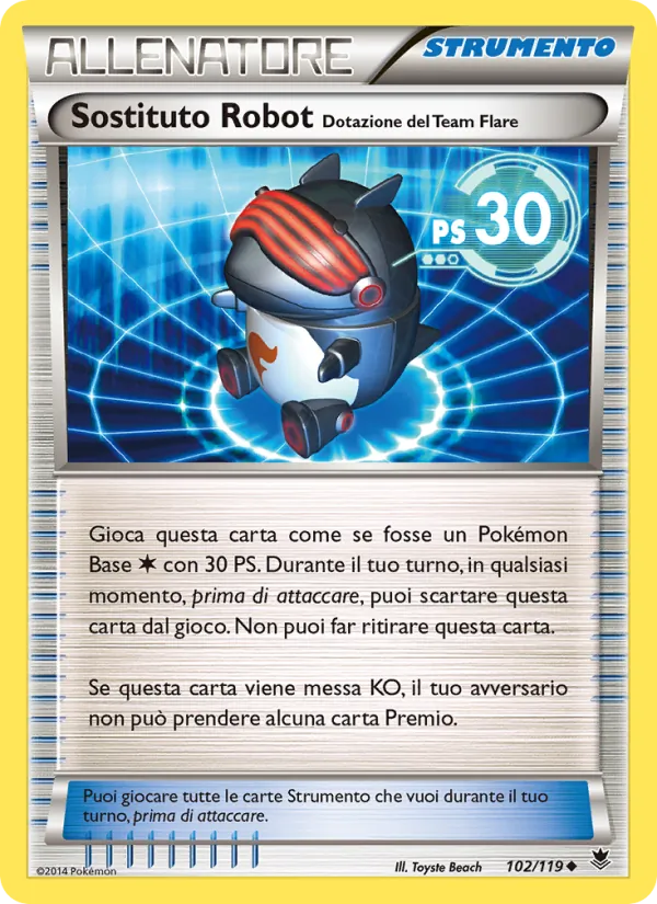 Sostituto Robot [Dotazione del Team Flare] Forze Spettrali 102/119