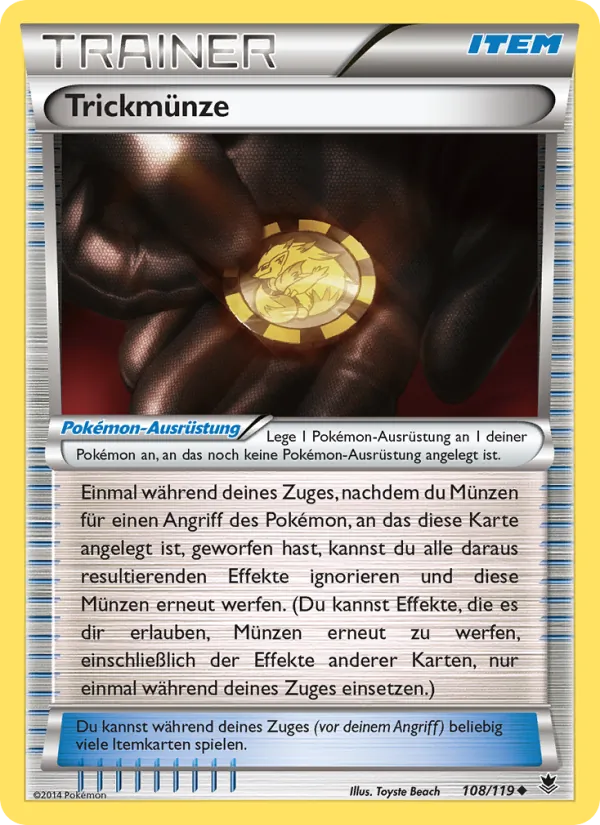 Trickmünze Phantomkräfte 108/119