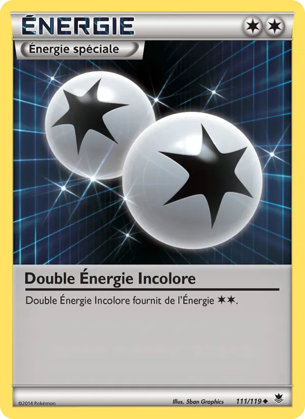 Double Énergie Incolore Vigueur Spectrale 111/119