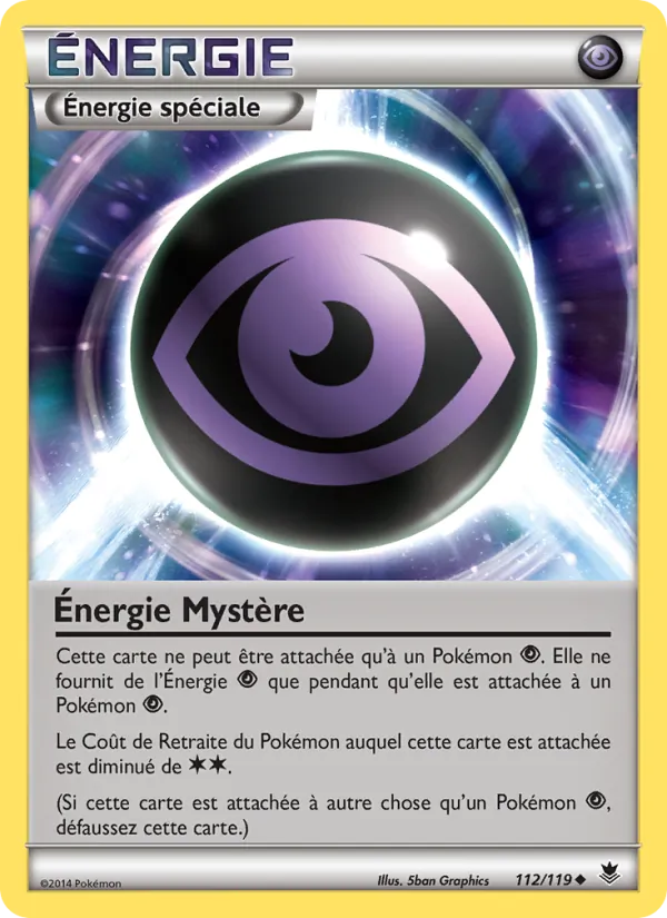 Énergie Mystère Vigueur Spectrale 112/119