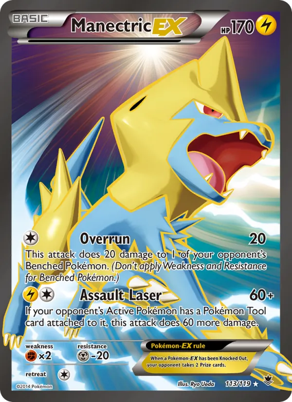 Manectric EX Phantom Forces 113/119