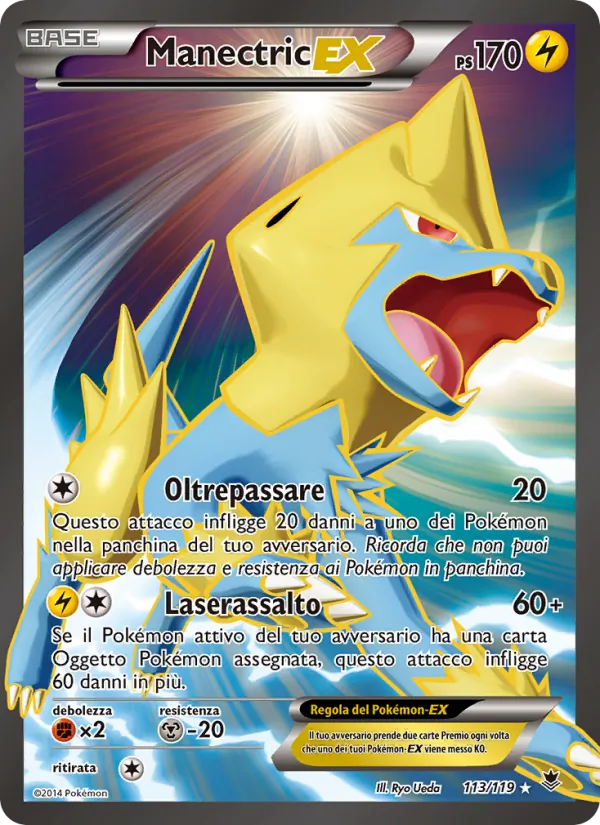 Manectric EX Forze Spettrali 113/119
