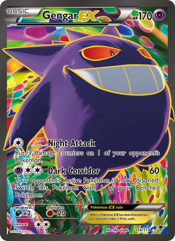Gengar EX Phantom Forces 114/119