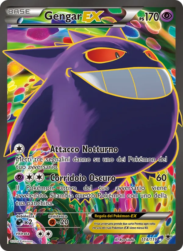 Gengar EX Forze Spettrali 114/119