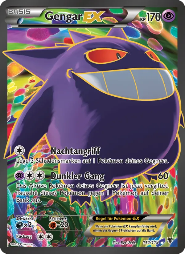 Gengar EX Phantomkräfte 114/119