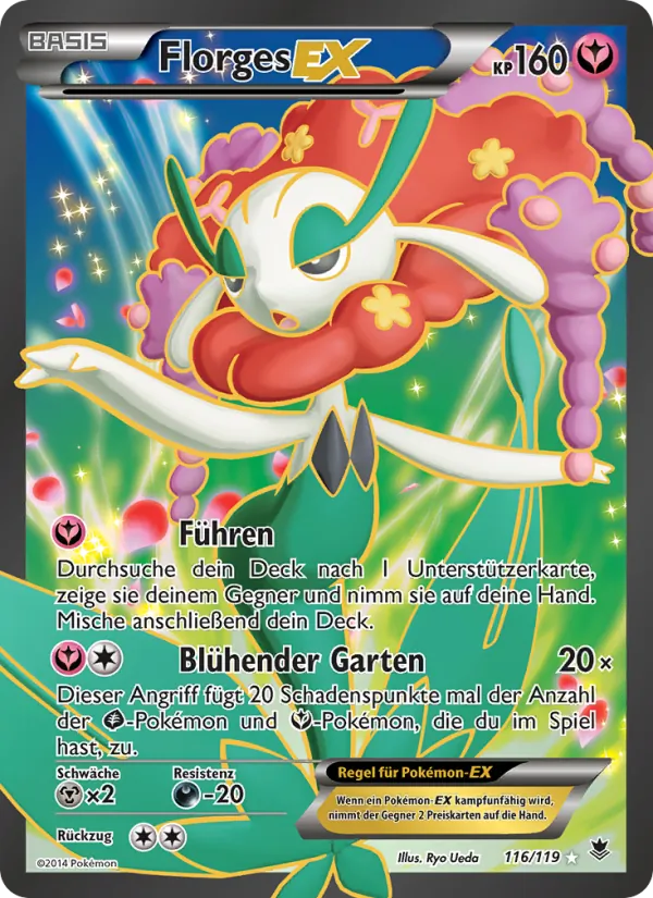 Florges EX Phantomkräfte 116/119