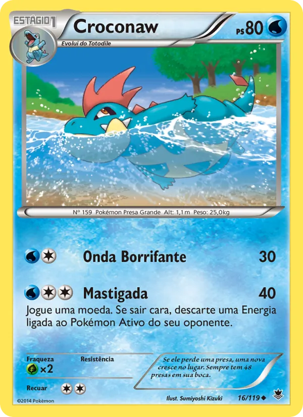 Croconaw Força Fantasma 16/119