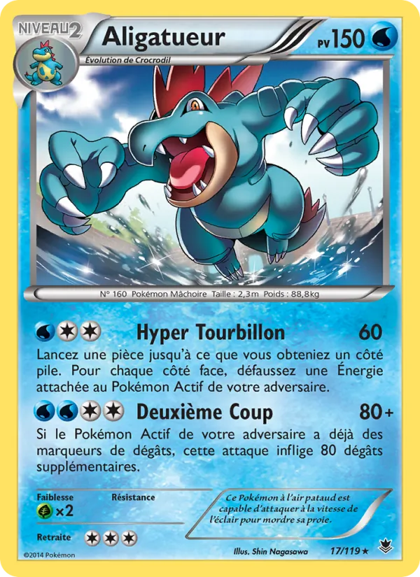 Aligatueur Vigueur Spectrale 17/119