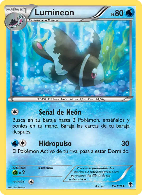 Lumineon Fuerzas Fantasmales 19/119