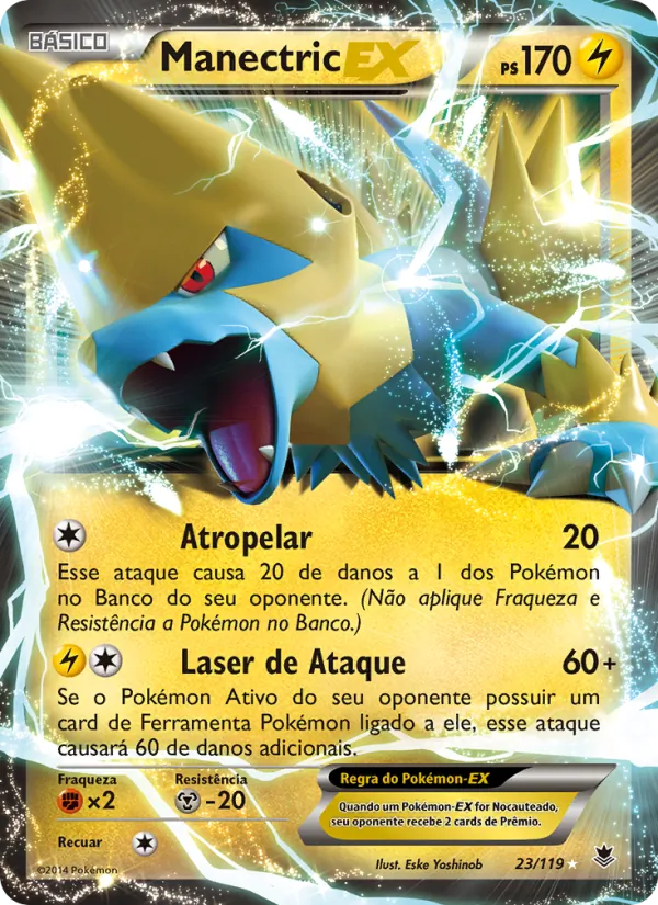 Manectric EX Força Fantasma 23/119