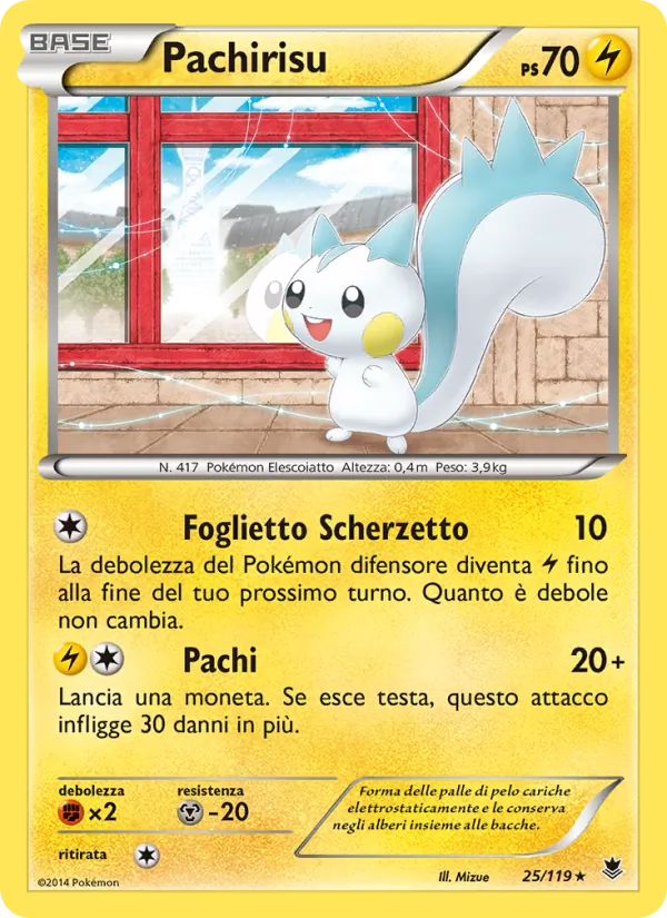 Pachirisu Forze Spettrali 25/119