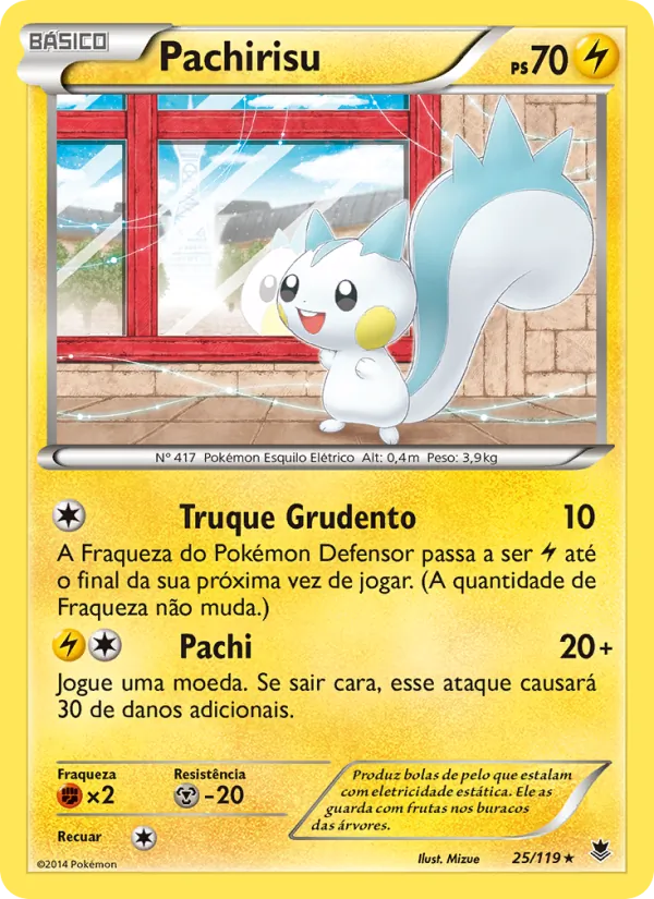 Pachirisu Força Fantasma 25/119