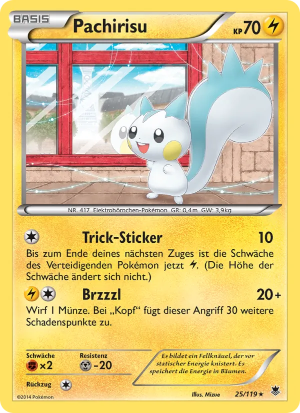 Pachirisu Phantomkräfte 25/119