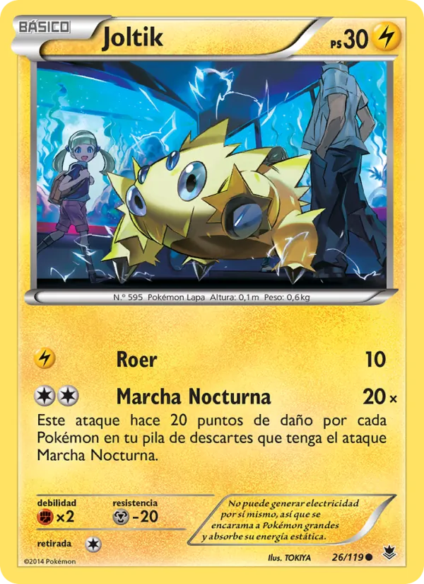 Joltik Fuerzas Fantasmales 26/119