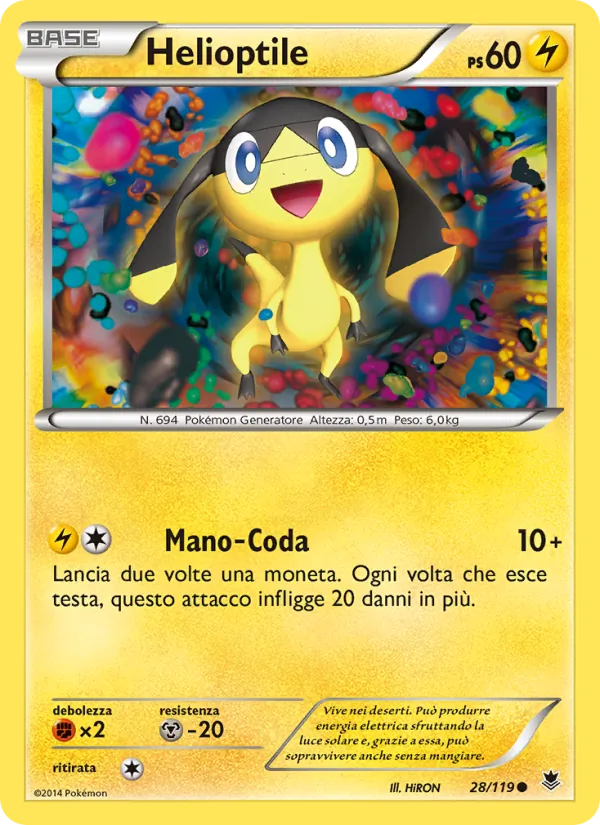 Helioptile Forze Spettrali 28/119