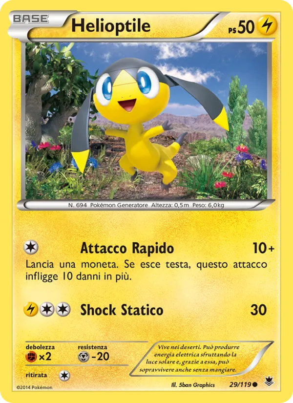 Helioptile Forze Spettrali 29/119