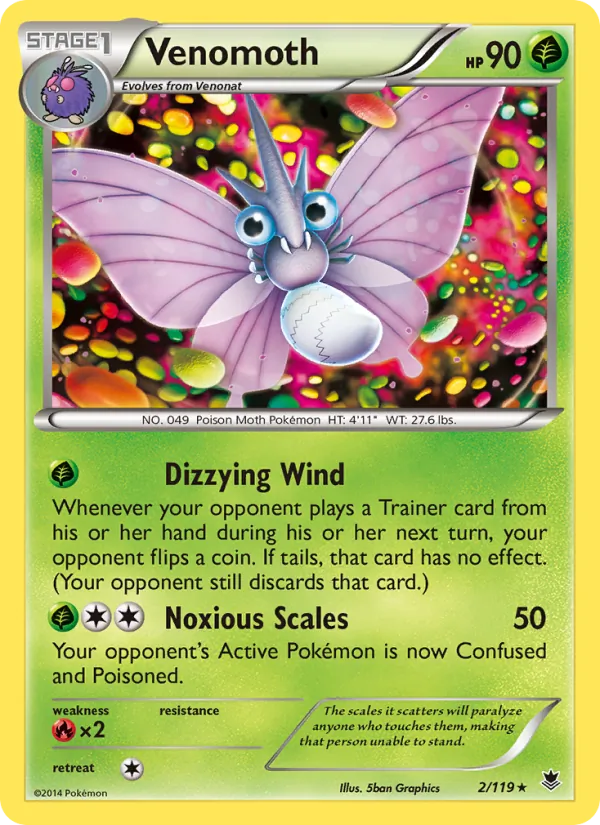 Venomoth Phantom Forces 2/119