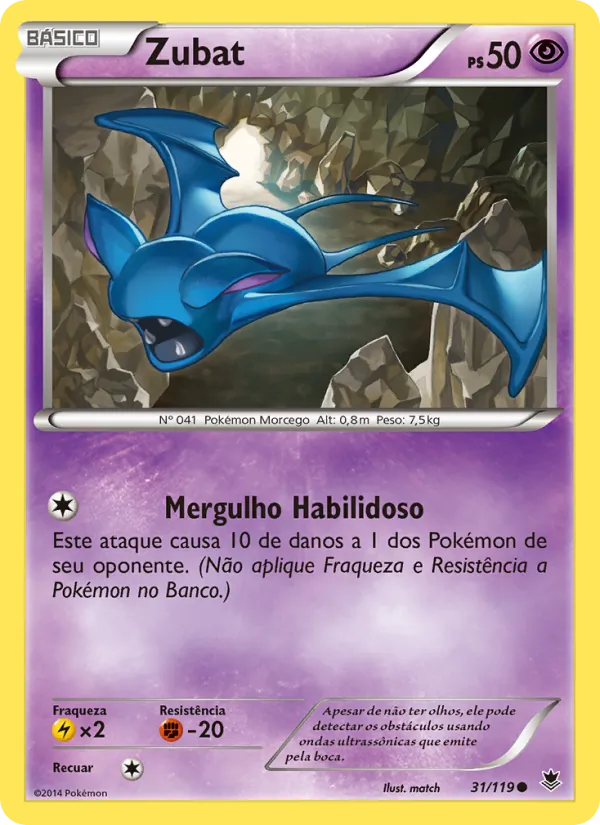 Zubat Força Fantasma 31/119